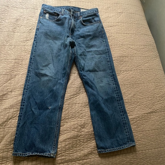 Rag&Bone blue straight jeans
